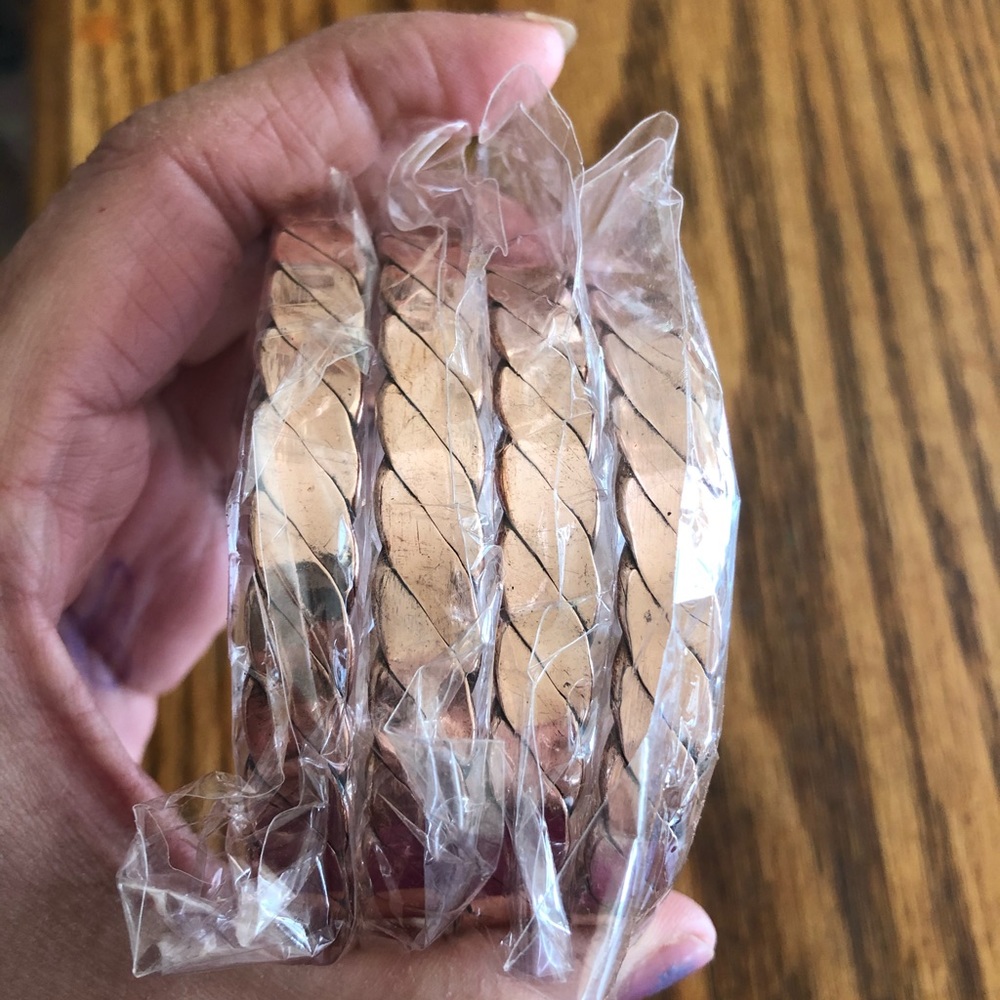 4x Copper Bracelet MEN WOMEN